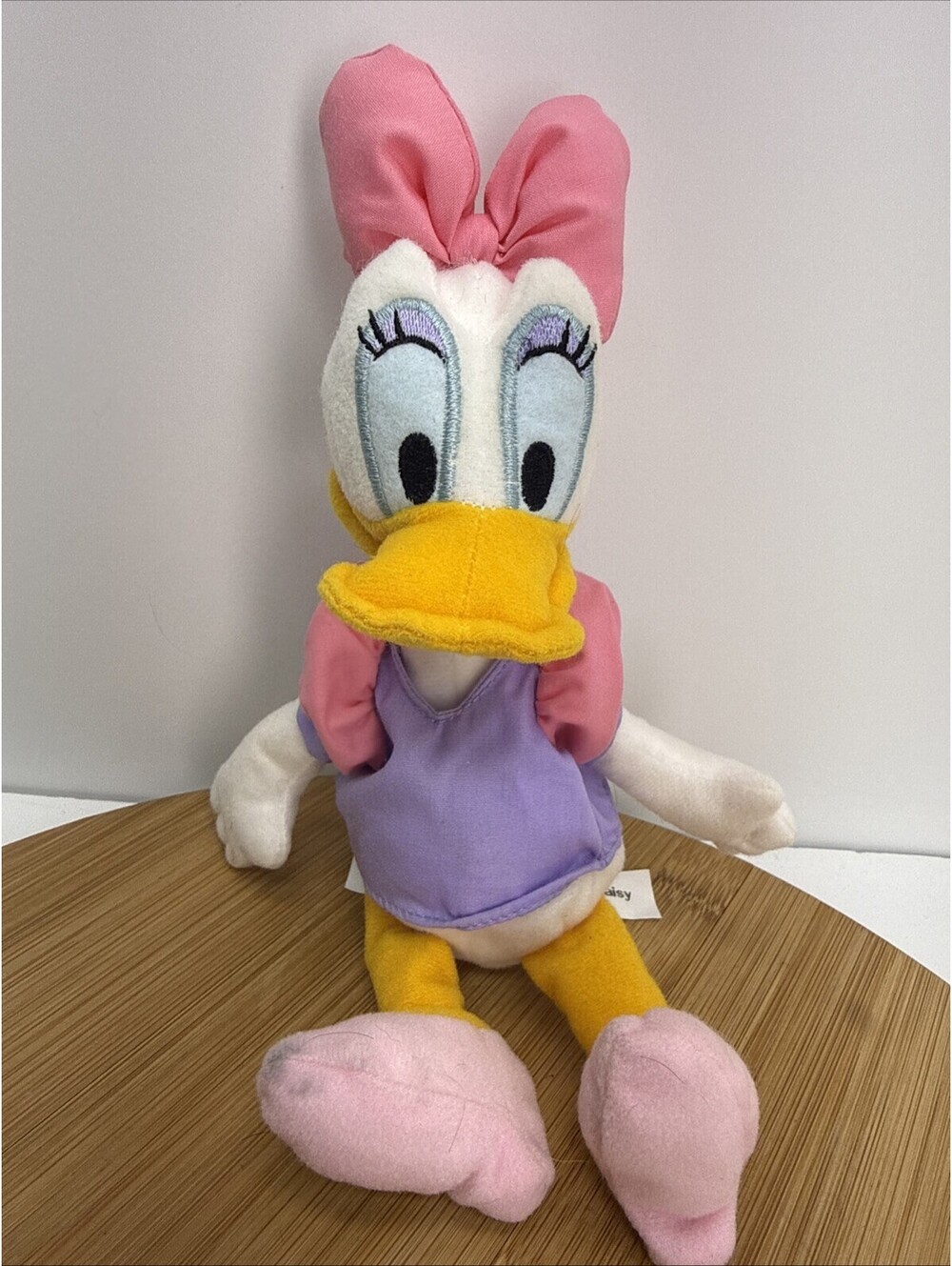 Disney Daisy Duck Plush Mini Bean Bag Stuffed Animal 5”
